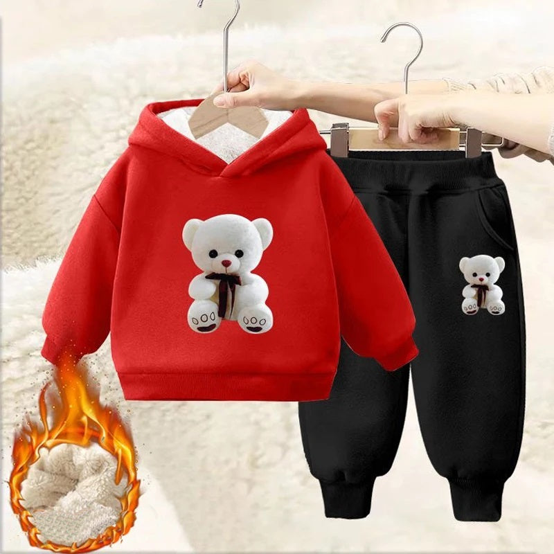 Hooded Printed Track Suit for Kids