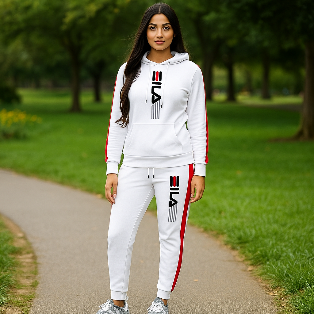 Contrast Panel Track Suit for Women
