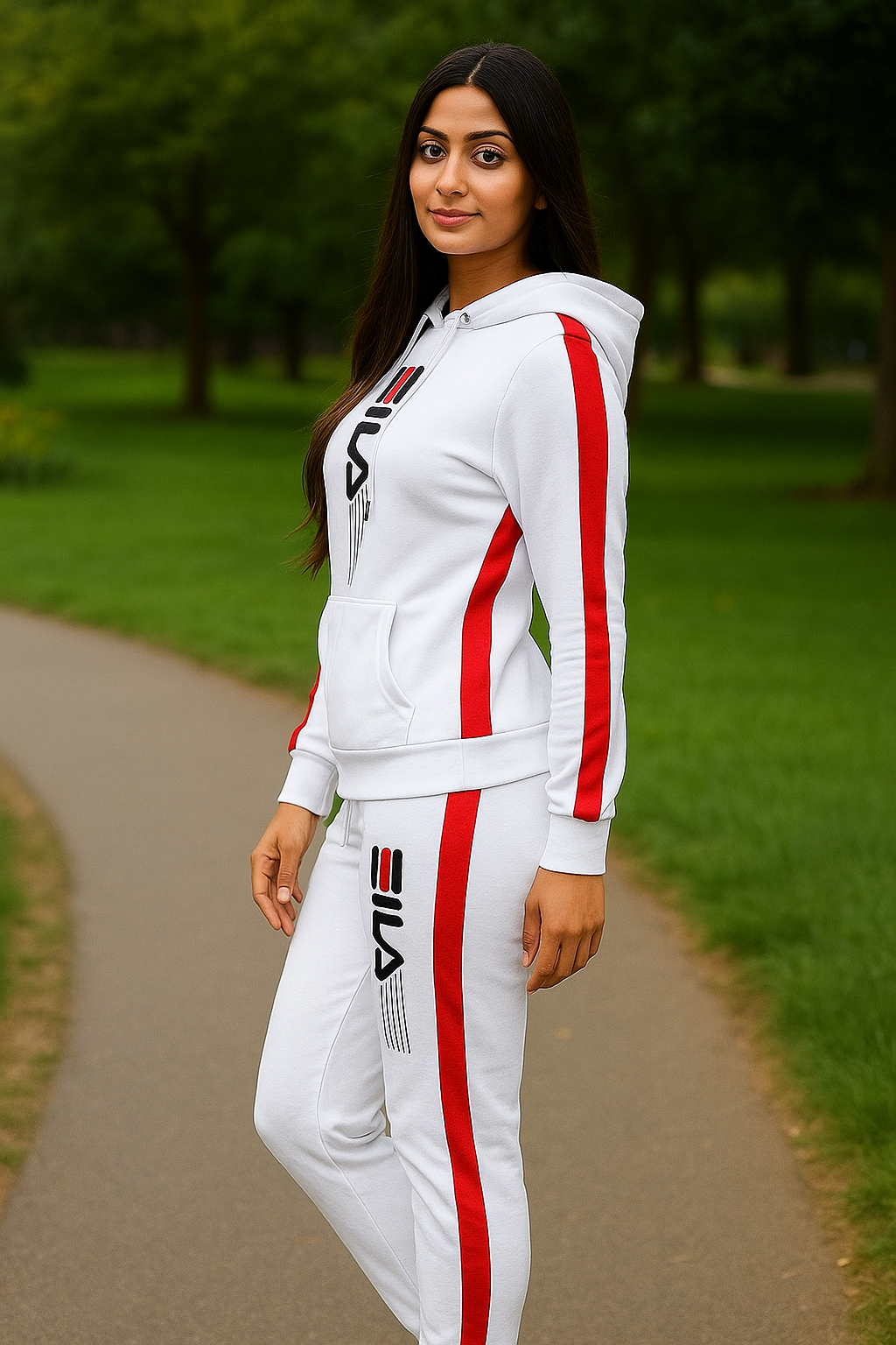 Contrast Panel Track Suit for Women