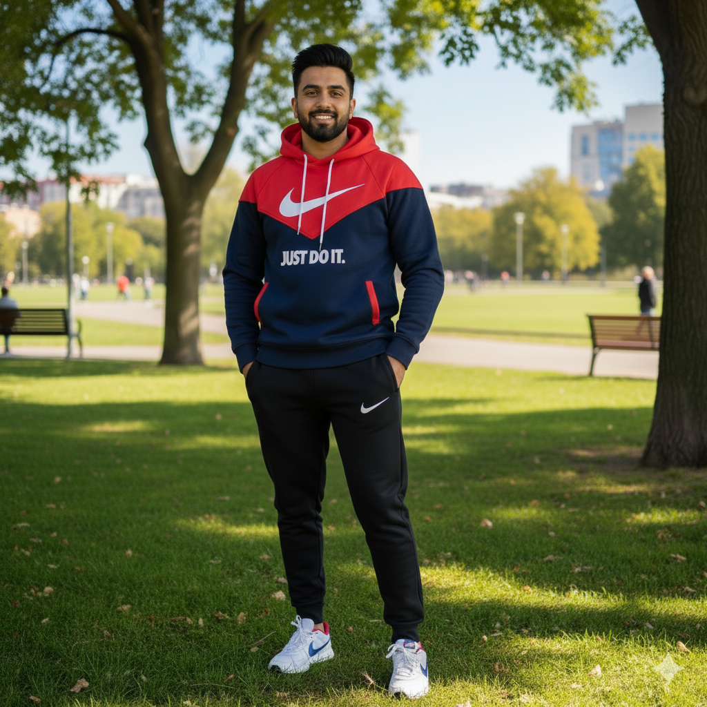 Dual Panel Track Suit for Men