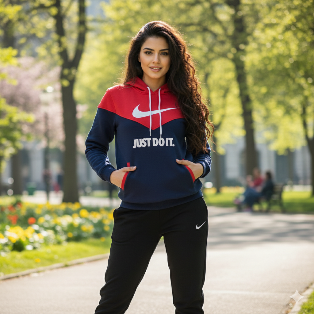 Dual Panel Track Suit for Women