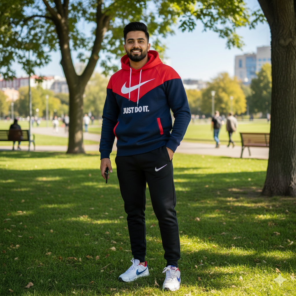 Dual Panel Track Suit for Men