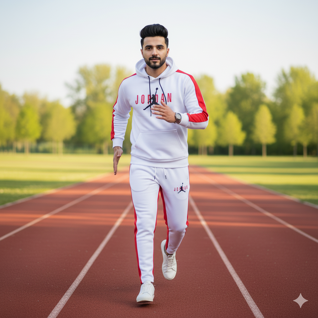 Contrast Panel Track Suit for Men