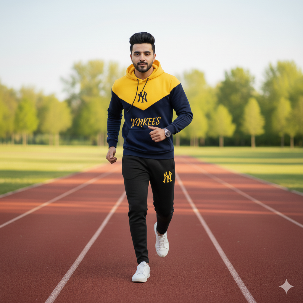 Dual Panel Track Suit for Men