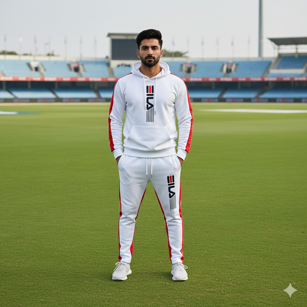 Contrast Panel Track Suit for Men