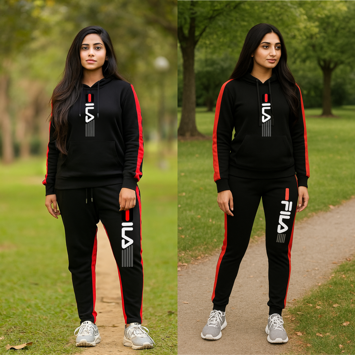 Contrast Panel Track Suit for Women