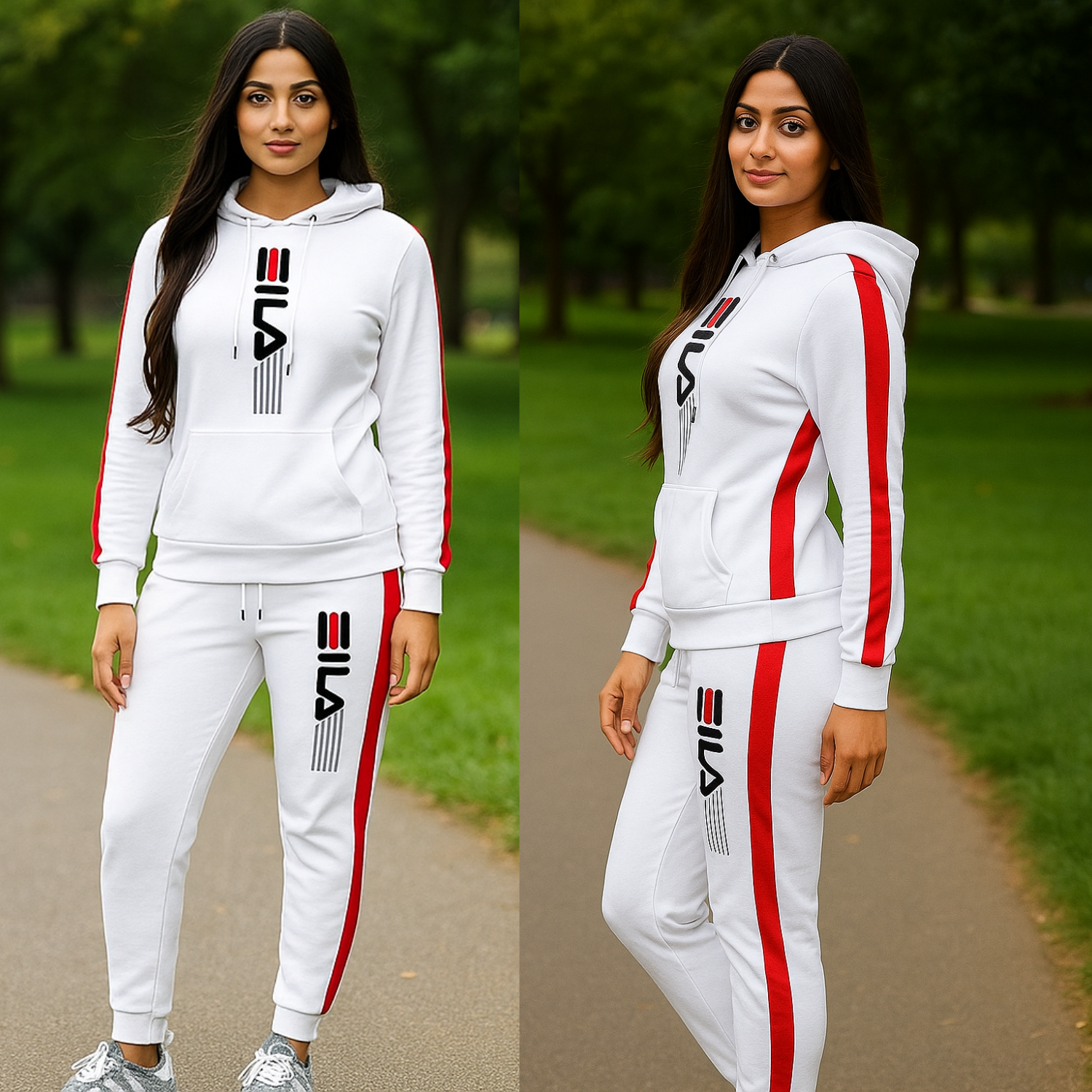 Contrast Panel Track Suit for Women