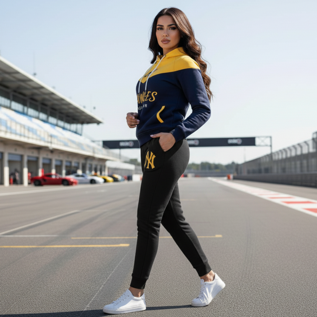 Dual Panel Track Suit for Women