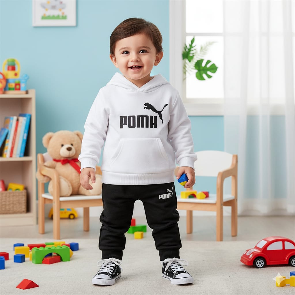 Hooded Track Suit for Kids (POMH)