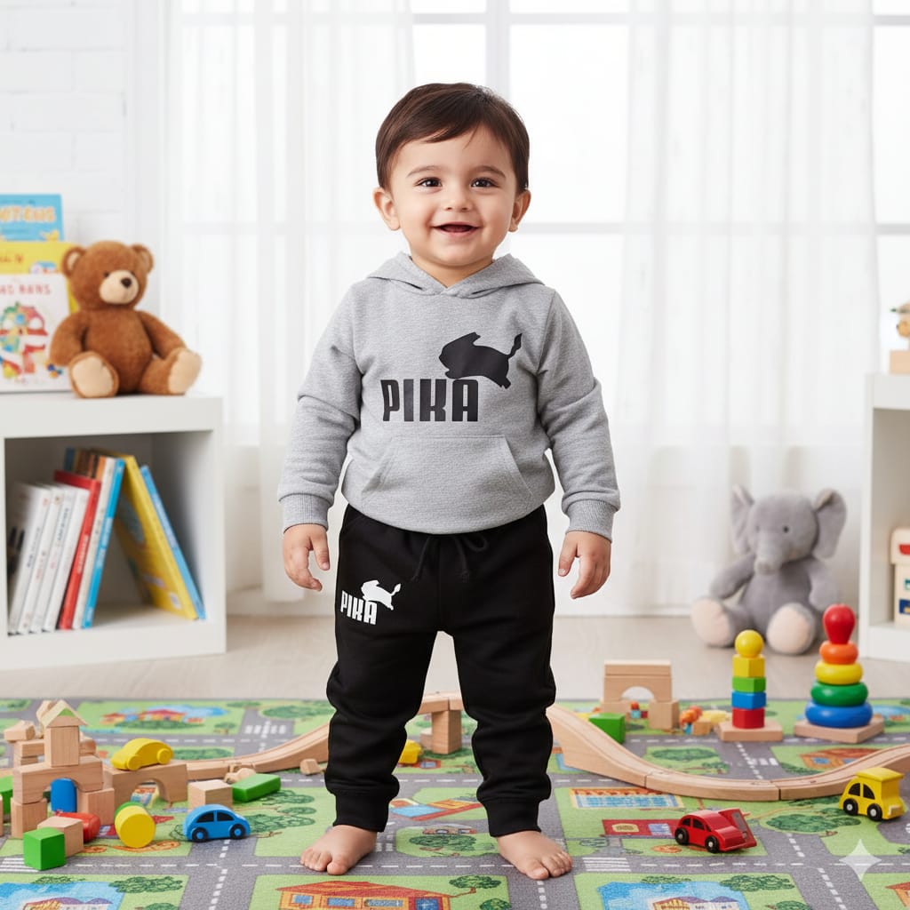 Hooded Track Suit for Kids (PIKA)