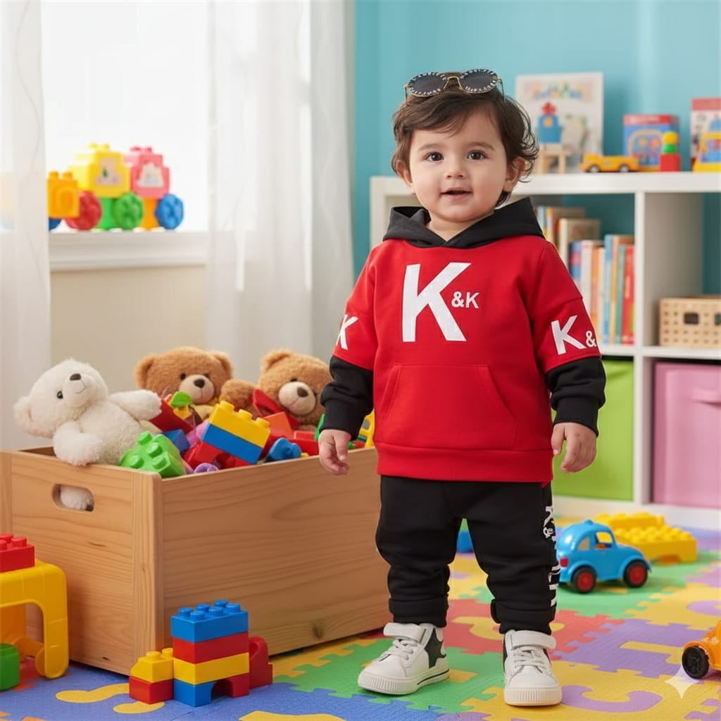 DOUBLE SLEEVES TRACKSUIT FOR KIDS