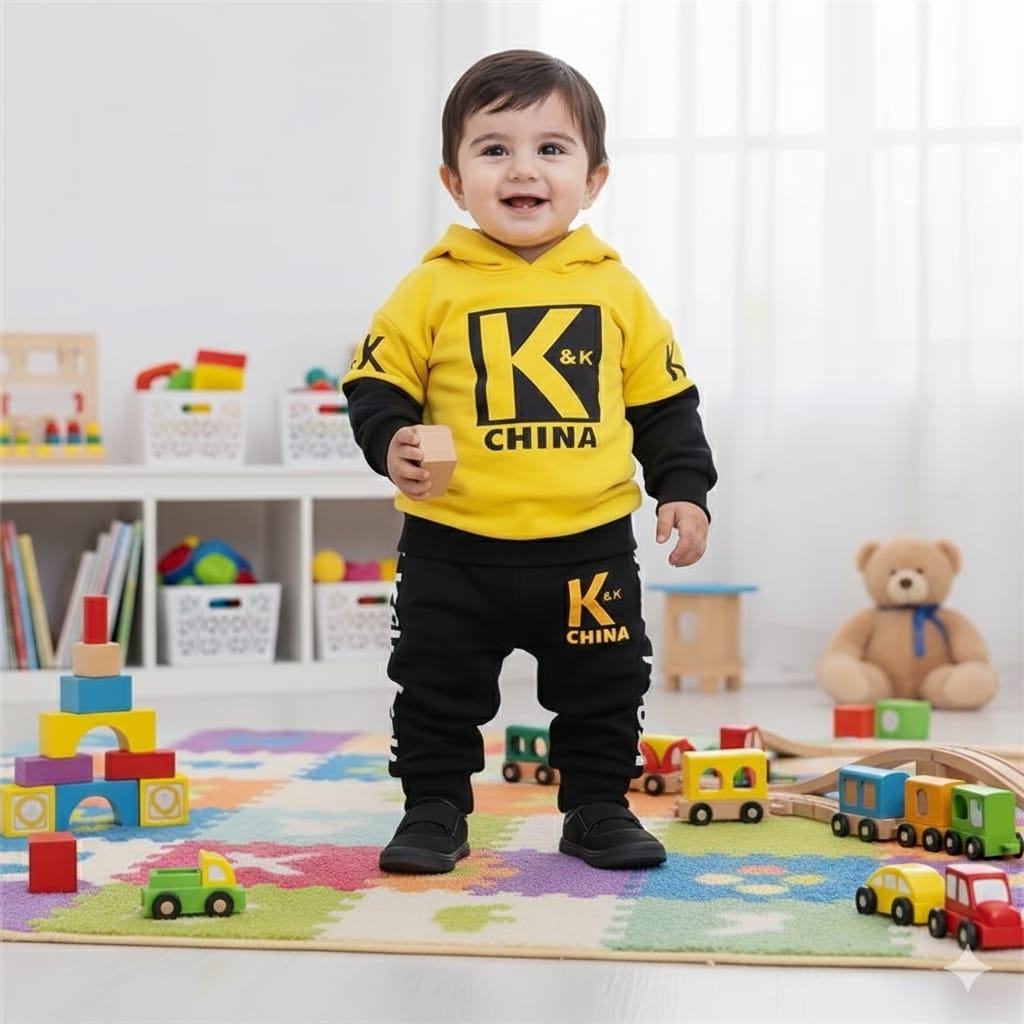 DOUBLE SLEEVES TRACKSUIT FOR KIDS